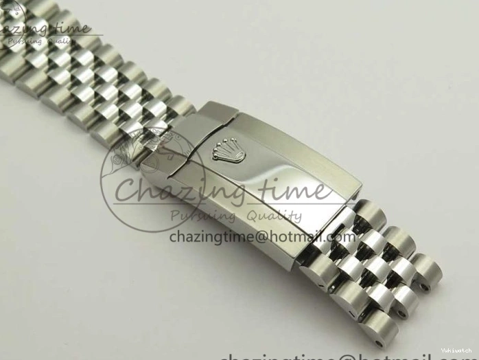 Edition ARF Dial 41 DateJust Silver Best Steel 904L Bracelet 1:1 126334 A2824 on Jubilee 0326